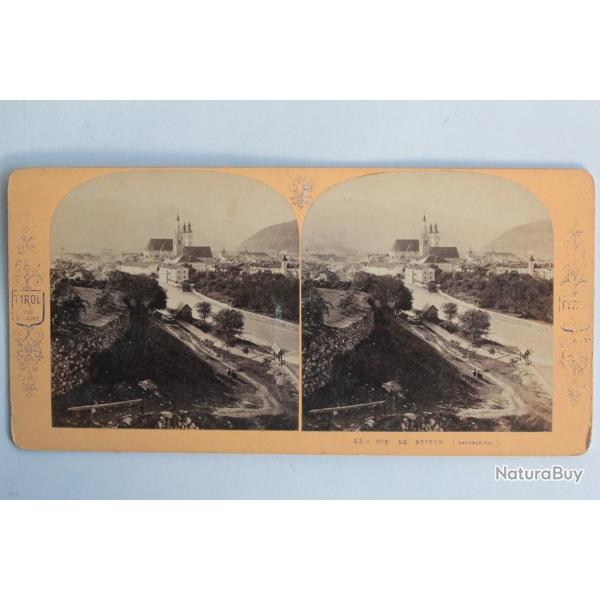 Photographie Vue st�r�o Vue de Brixen Allemagne