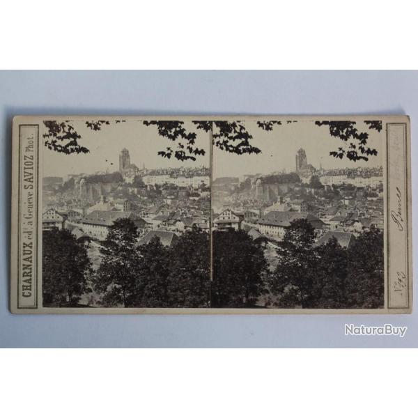 Photographie Vue st�r�o Berne Suisse