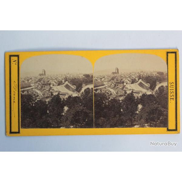 Photographie Vue st�r�o Berne Suisse