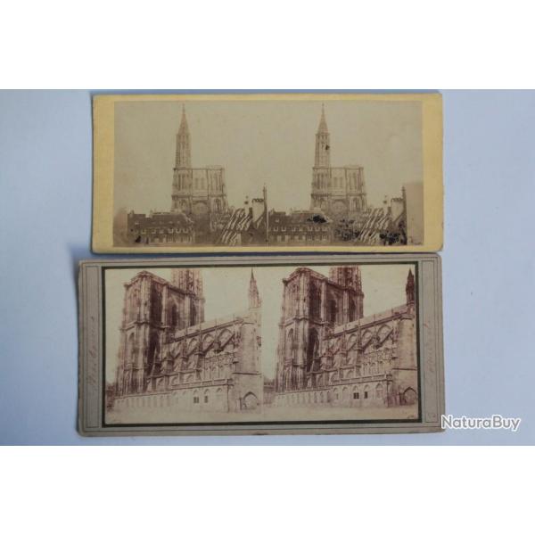 Photographies Vues st�r�os Cath�drale de Strasbourg
