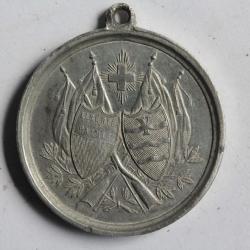 Médaille Souvenir Tir cantonal vaudois Yverdon Suisse 1880
