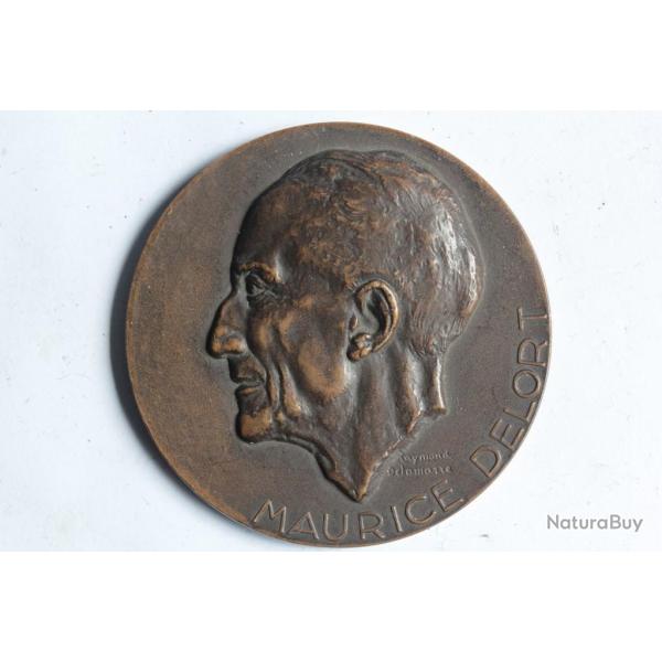 M�daille Maurice Delort M�decin par Raymond Delamarre 1955