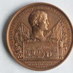 Médaille Bonaparte premier Consul Bataille de Marengo