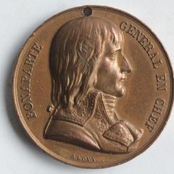 Médaille Bonaparte Général en Chef conquête de l'Égypte