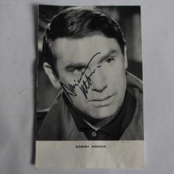 Photographie dédicacée Robert HOSSEIN autographe