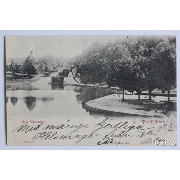 CPA Su�de Nya Slussarne Trollh�ltan