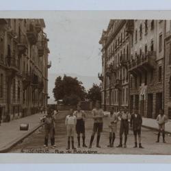 CPA Suisse Genève Rue du Belvédère
