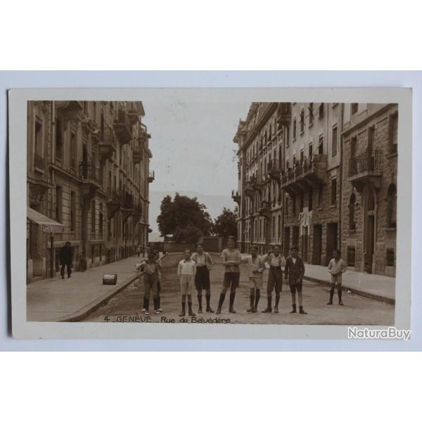 CPA Suisse Gen�ve Rue du Belv�d�re