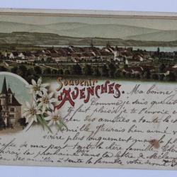 CPA Suisse Souvenir d'Avenches Carl Künzli