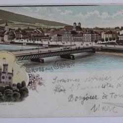 CPA Suisse Gruss aus Olten