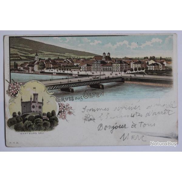 CPA Suisse Gruss aus Olten