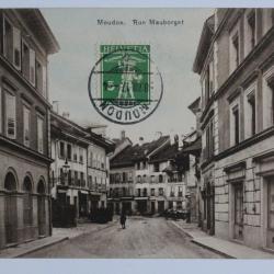 CPA Suisse Moudon Rue Mauborget