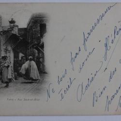 CPA Tunisie Tunis Rue Souk-el-Blat