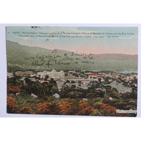 CPA Ha�ti Port au Prince Vue panoramique Section Sud de la Ville