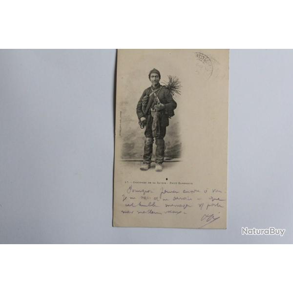 CPA Costumes de la Savoie Petit Ramoneur
