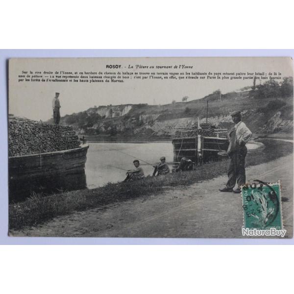 CPA Rosoy La P�ture au tournant de l'Yonne