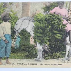 CPA Haïti Port au Prince Marchande de Bannanes