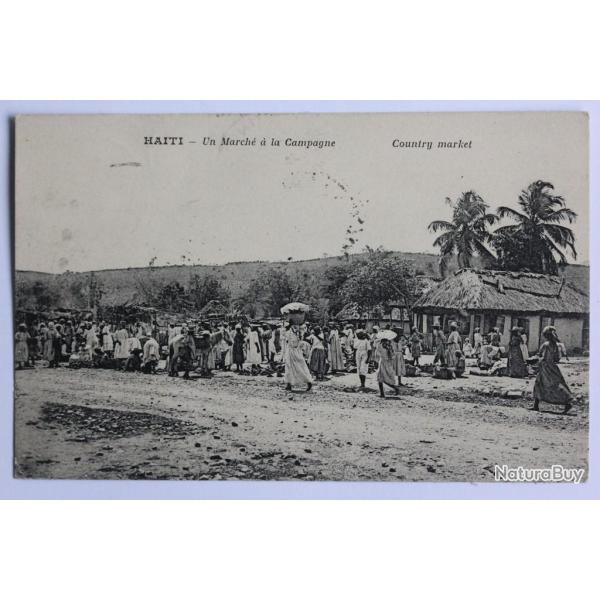 CPA Ha�ti Un march� � la campagne Country market