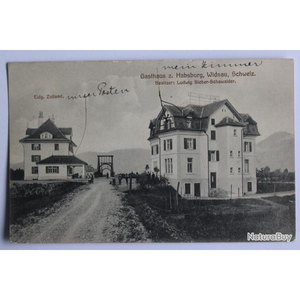 CPA Suisse Gasthaus Habsburg Widnau Saint-Gall