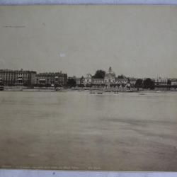 Ancienne photographie Bateau Kursaal avant restauration Lac Léman Suisse
