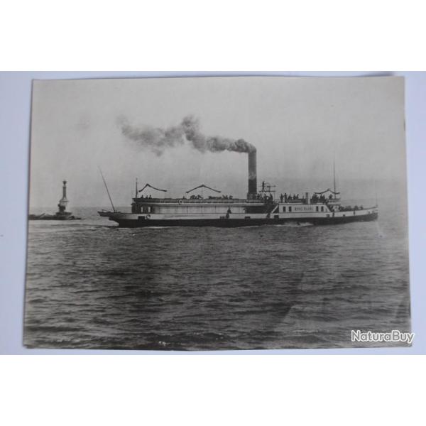 Ancienne photographie Bateau Le Mont-Blanc Lac L�man Suisse