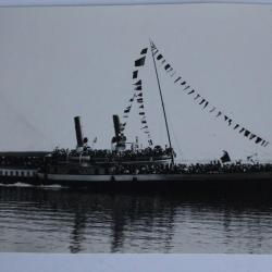 Photographie Bateau Winkelried Lac Léman Suisse 1962