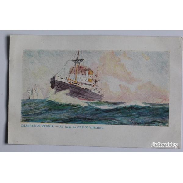 CPA Chargeurs R�unis Au large du Cap St Vincent Bateau