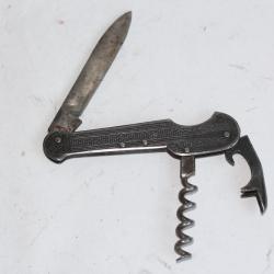 Ancien Tire-bouchon couteau