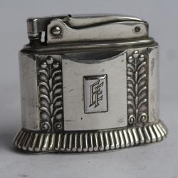 Briquet de table essence RONSON Diana monogramme EF