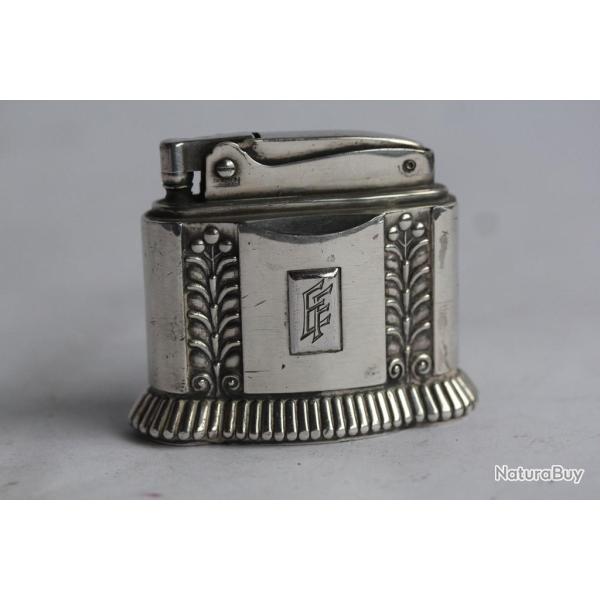 Briquet de table essence RONSON Diana monogramme EF