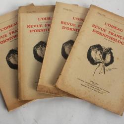 L'oiseau et la revue française d'ornithologie 1951