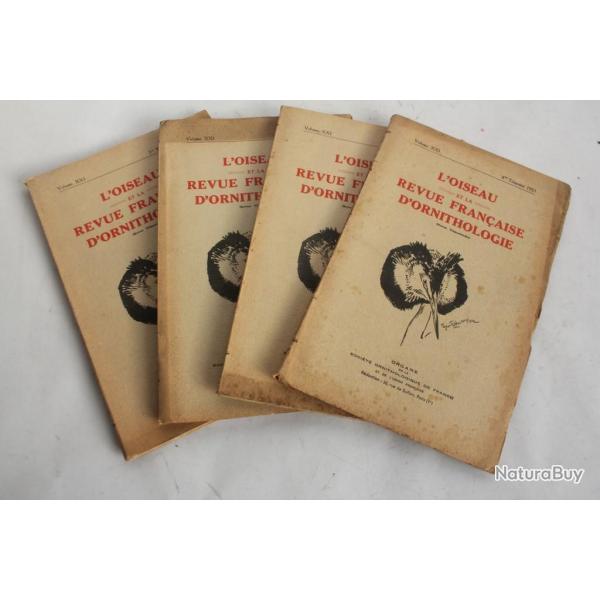 L'oiseau et la revue fran�aise d'ornithologie 1951