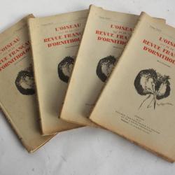 L'oiseau et la revue française d'ornithologie 1954