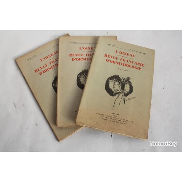 L'oiseau et la revue fran�aise d'ornithologie 1956