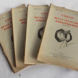 L'oiseau et la revue française d'ornithologie 1958