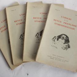 L'oiseau et la revue française d'ornithologie 1961