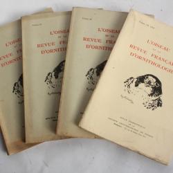 L'oiseau et la revue française d'ornithologie 1963