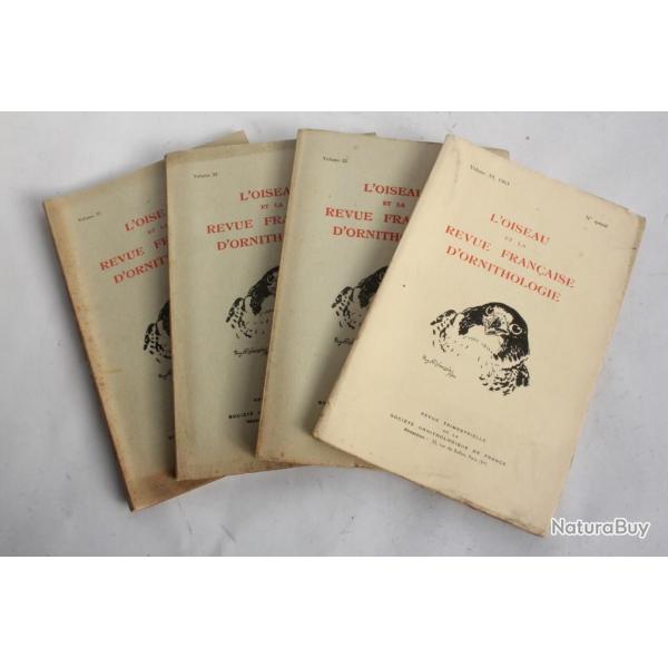 L'oiseau et la revue fran�aise d'ornithologie 1963