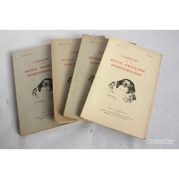 L'oiseau et la revue fran�aise d'ornithologie 1964