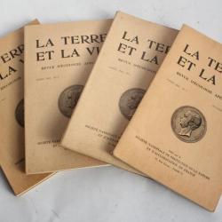 Revues d'histoire naturelle La Terre et la Vie Année 1963