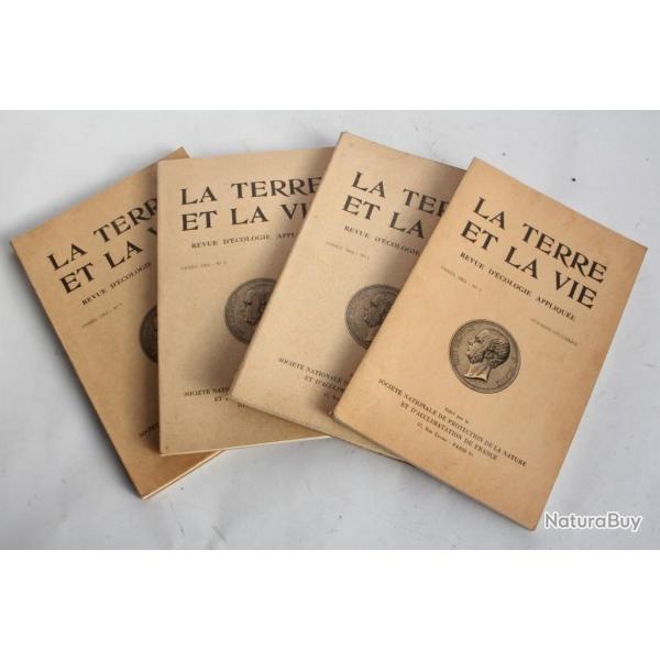 Revues d'histoire naturelle La Terre et la Vie Ann�e 1963
