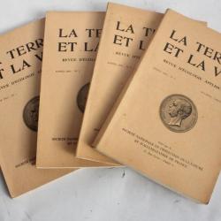 Revues d'histoire naturelle La Terre et la Vie Année 1962