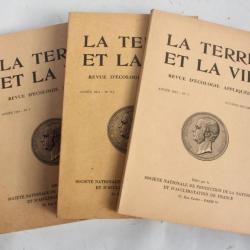 Revues d'histoire naturelle La Terre et la Vie Année 1961