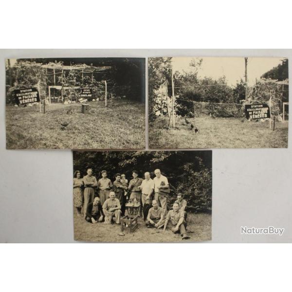 Cartes photos Station d'acclimatation de Faisans V�n�r�s Chasse Ain