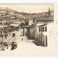 CPA Italie Florence Firenze Domenico e Panorama di Fiesole