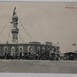 CPA Égypte Mosquée arabe en fête
