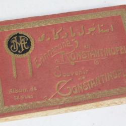 Album Souvenir de Constantinople 12 vues CPA