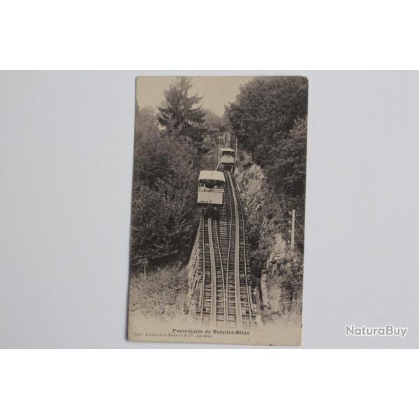 CPA Suisse Funiculaire du Territet-Glion