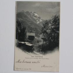 CPA Suisse Les Diablerets Chemin de fer électrique Bex-Gryon-Villars