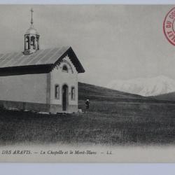 CPA Haute-Savoie Col des Aravis La Chapelle et le Mont-Blanc
